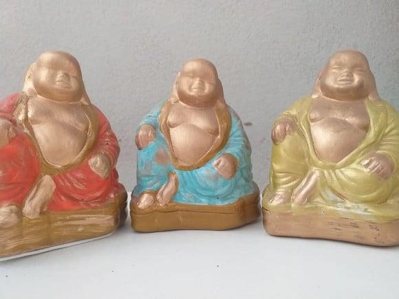 Buda da Sorte e Prosperidade 10cm