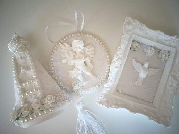 Kit Presente Anjinhos e Nossa Senhora