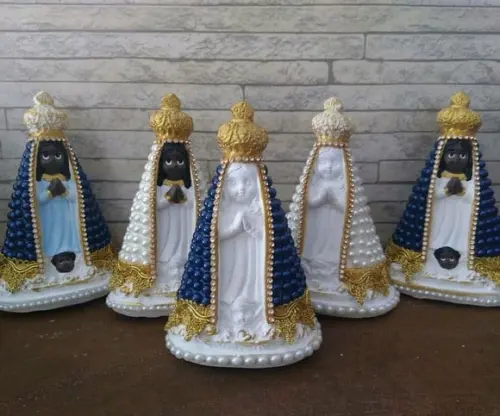 Nossa Senhora Aparecida com Pérolas Baby