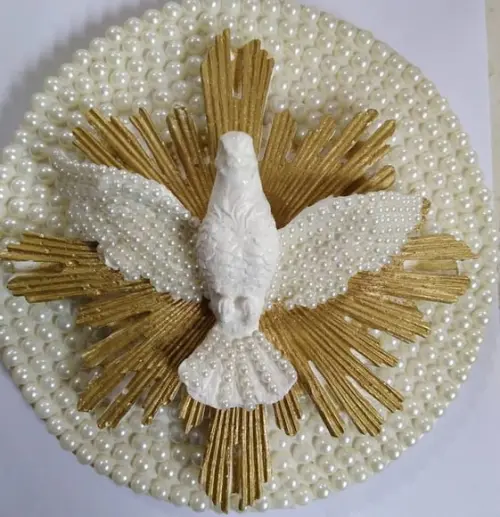 Mandala Divino Espírito Santo 20cm