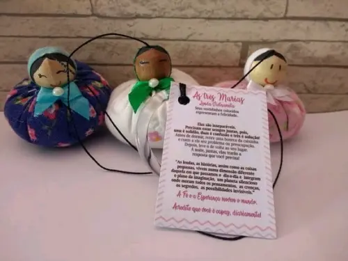Lenda das Bonecas Vietnamitas - Três Marias da Sorte