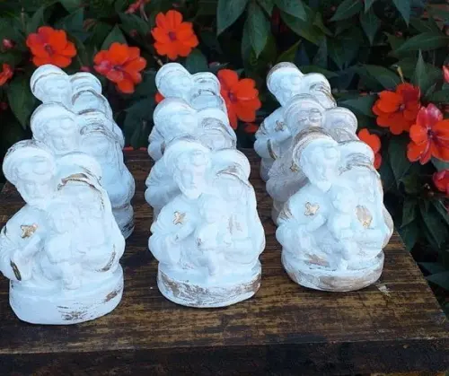 Busto Sagrada Familia 7CM Provençal Lembrancinha
