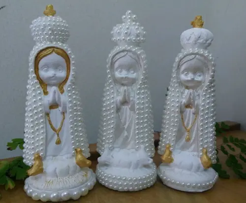 Nossa Senhora de Fátima Baby Pérolas