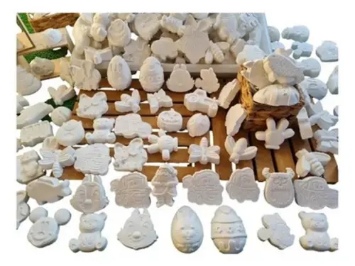 Kit Lembrancinha Gesso Pintura Recreação Infantil