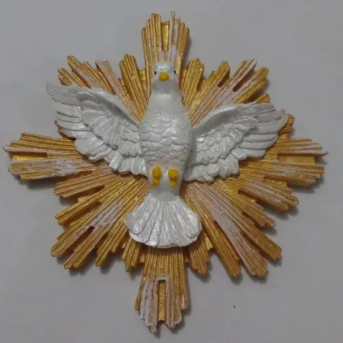 Divino Espírito Santo em Gesso 18cm