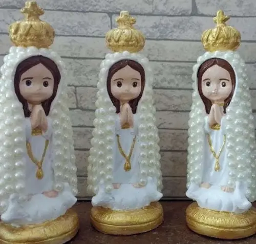 Nossa Senhora de Fátima Baby Pérolas