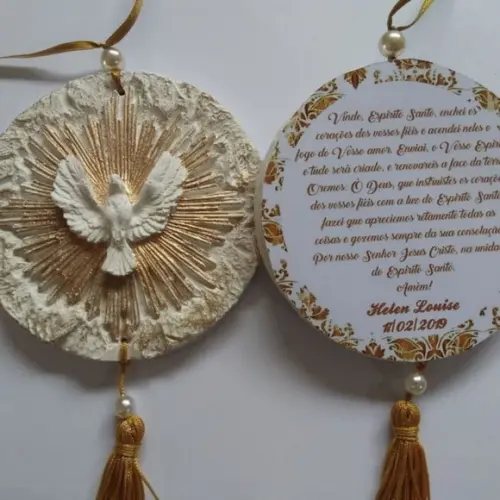Pingente Mandala Divino Espírito Santo