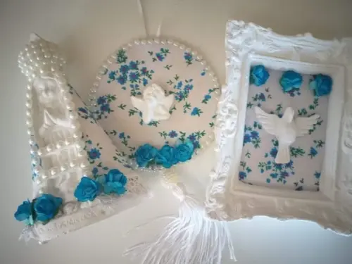 Kit Presente Anjinhos e Nossa Senhora
