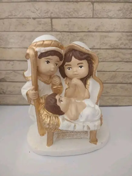 Presepio Sagrada Familia baby 14cm