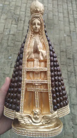 Imagem Nossa Senhora Aparecida de Café 30cm