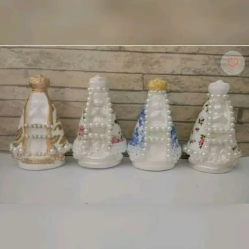 Kit 9 Nossa Sra Aparecida Baby 8.5cm