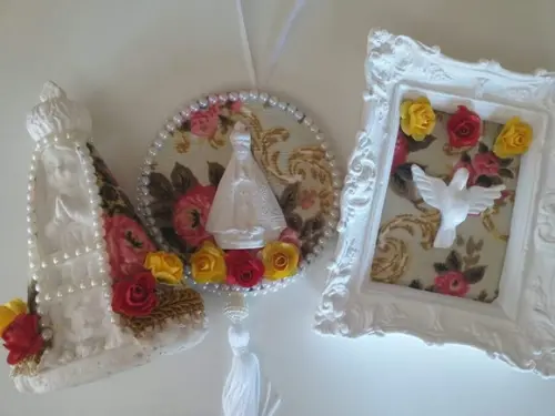 Kit Presente Anjinhos e Nossa Senhora