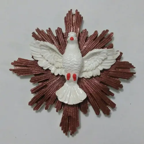 Divino Espírito Santo em Gesso 18cm
