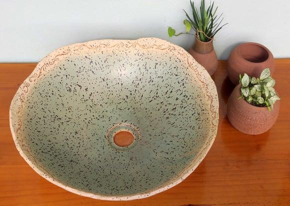 Cuba de Apoio Artesanal Marrakech - Bicolor e Exclusiva