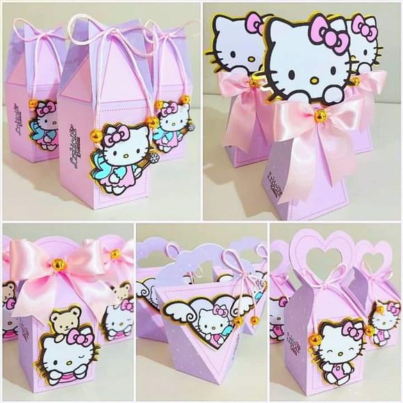 Kit 30 Lembrancinhas Hello Kitty