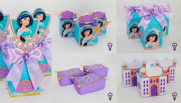 Kit 20 Lembrancinhas Jasmine Aladin