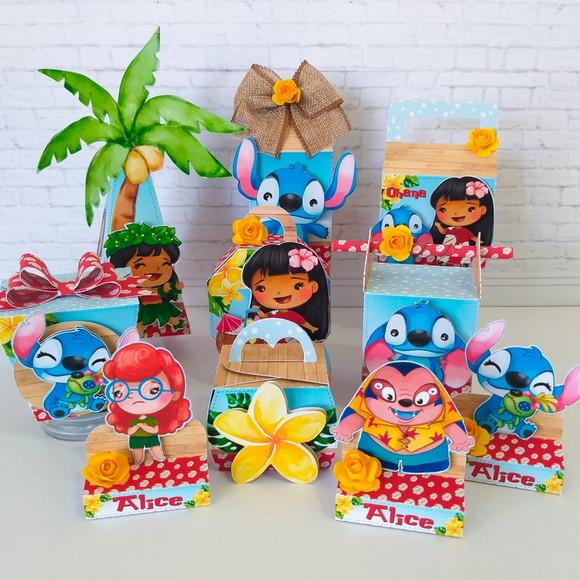 Kit 30 Lembrancinhas Festa Lilo e Stitch