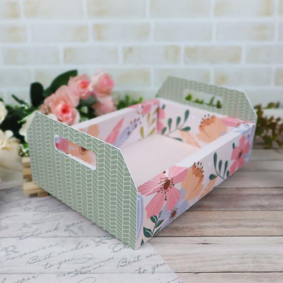 Cesta Floral Dia das Mães Lembrancinha