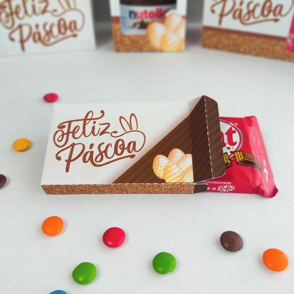 Caixa com Kitkat Pascoa Lembrancinha