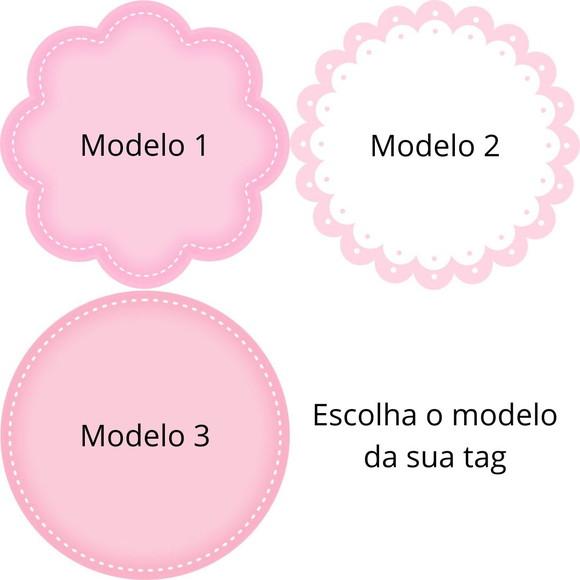 Tag Redonda Personalizada