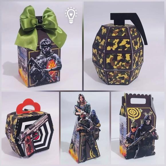 Kit 20 Lembrancinhas Call Of Duty