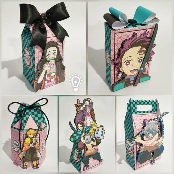 Kit 20 Lembrancinhas Demon Slayer