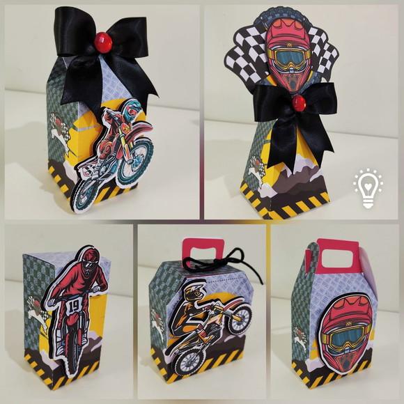 Kit 30 Lembrancinhas Moto Motocross