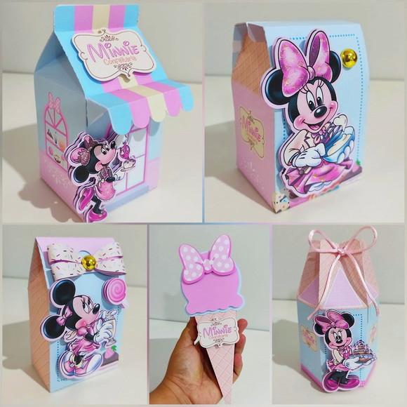 Kit 20 Lembrancinhas Minnie Confeitaria