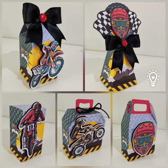 Kit 20 Lembrancinhas Moto Motocross