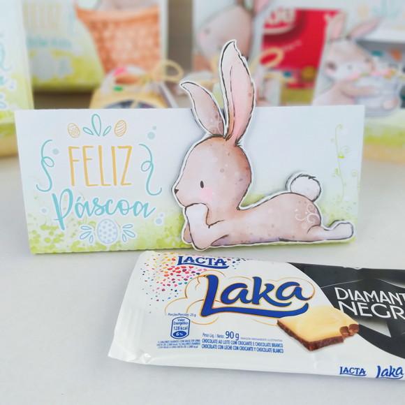 Caixa para Barra de Chocolate 80g Pascoa