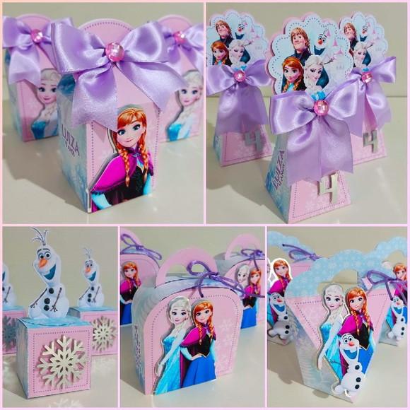 Kit 30 Lembrancinhas Festa Frozen