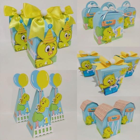 Kit 20 Lembrancinhas Pintinho Amarelinho