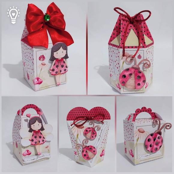 Kit 30 Lembrancinhas Joaninha