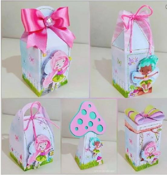 Kit 20 Lembrancinhas Jardim Fadas Encantado