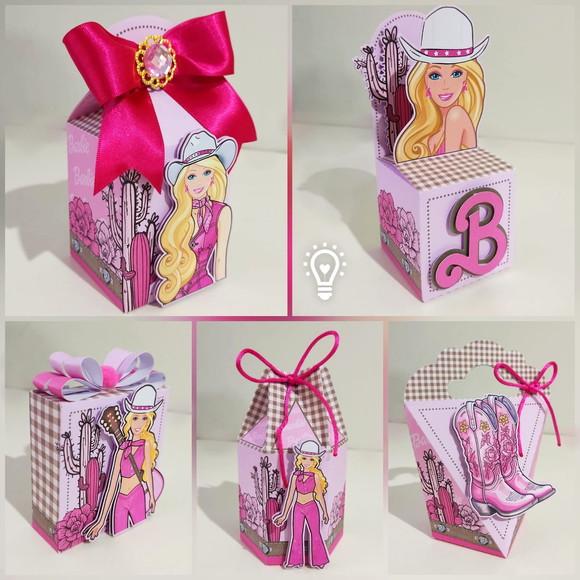 Kit 30 Lembrancinhas Barbie Cowgirl Boiadeira