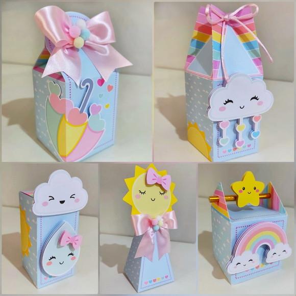 Kit 30 Lembrancinhas Chuva de Amor