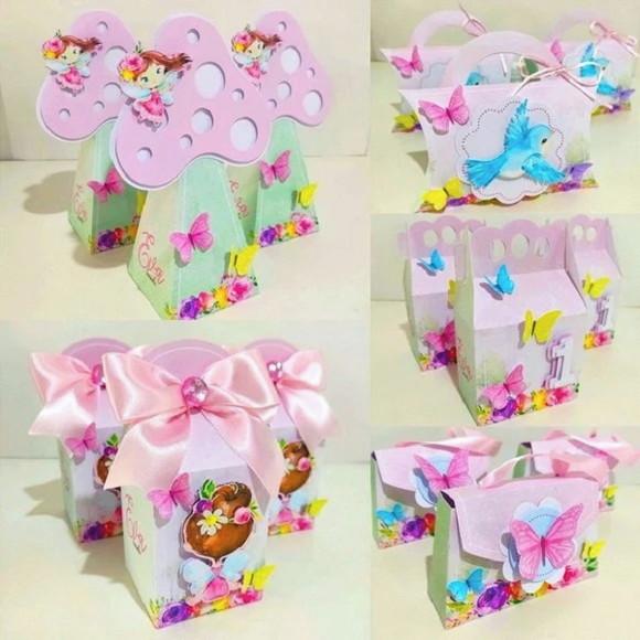 Kit 20 Lembrancinhas Jardim Fadas Encantado Borboletas