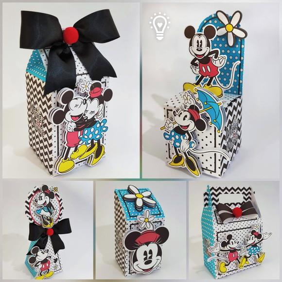 Kit 20 Lembrancinhas Mickey e Minnie