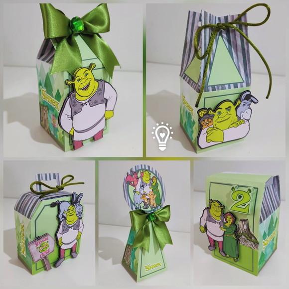 Kit 20 Lembrancinhas Shrek