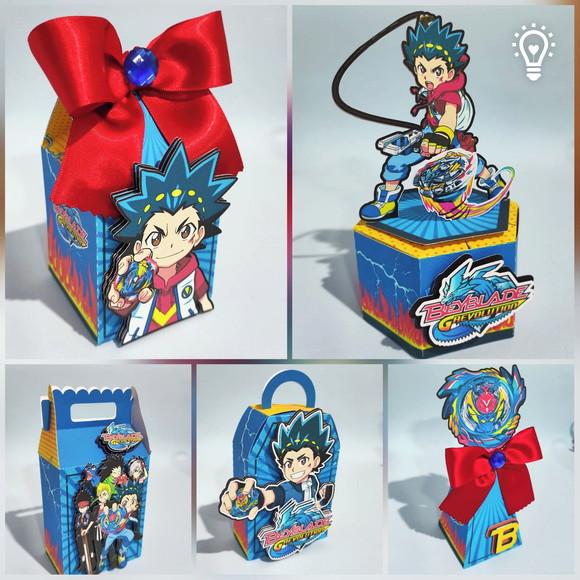Kit 20 Lembrancinhas Beyblade