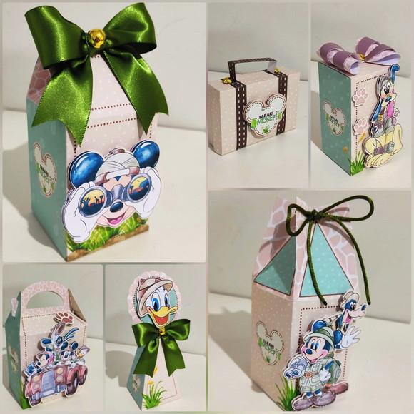 Kit 20 Lembrancinhas Mickey Safari