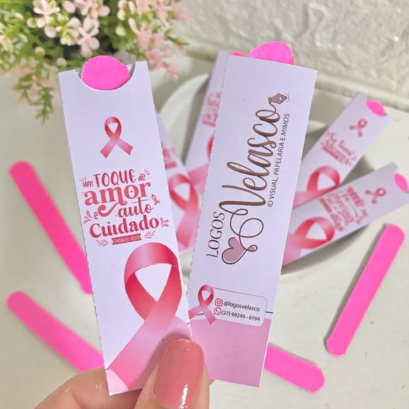Mini Lixa Brinde Outubro Rosa