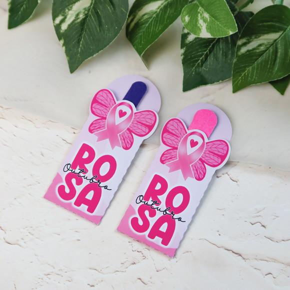 Mini Lixa Brinde Outubro Rosa