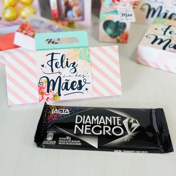 Barra de Chocolate 90g Dia das Mães Lembrancinha