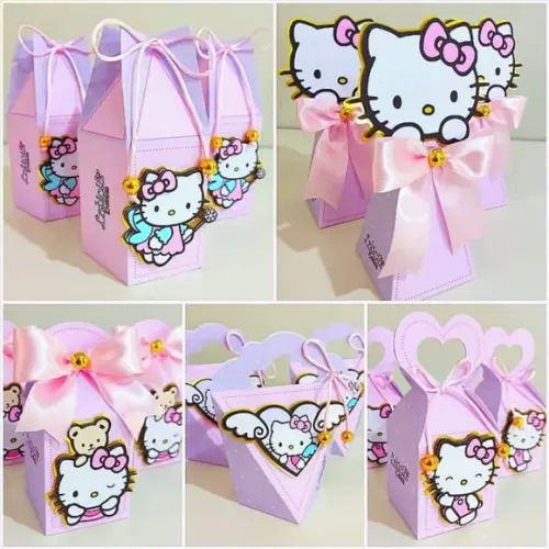 Kit 30 Lembrancinhas Hello Kitty
