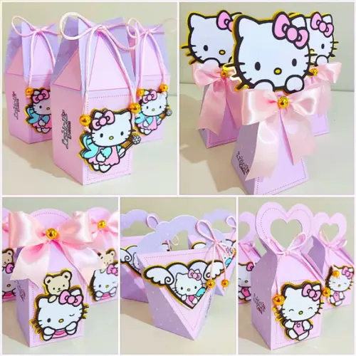 Kit 20 Lembrancinhas Hello Kitty