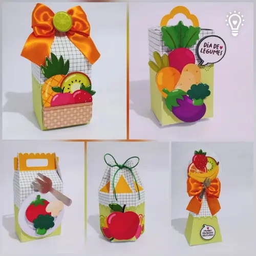 Kit 20 Lembrancinhas Frutinhas