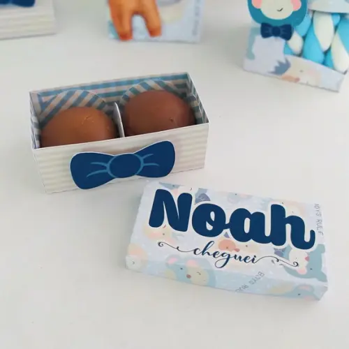 Caixa para 2 Doces Lembrancinha