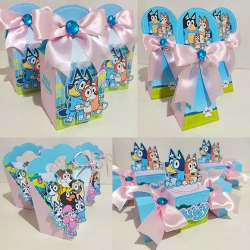 Kit 30 Lembrancinhas Bluey