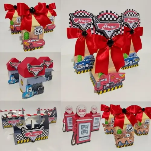 Kit 20 Lembrancinhas Carros Mc Queen